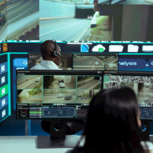 centro de monitoreo de seguridad